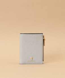 Samantha Thavasa Pomme d'espoir ポムディスポワール バイカラー折財布 サマンサタバサ 財布・ポーチ・ケース 財布 ブラック ホワイト ピンク グレー ベージュ ブラウン カーキグリーン【送料無料】