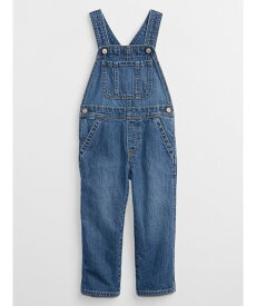 【SALE／40%OFF】GAP (K)Babygap ウォッシュウェル デニム オーバーオール ギャップ オールインワン・オーバーオール オーバーオール・サロペット ブルー