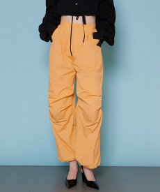 MAISON SPECIAL Color Parachute Pants メゾンスペシャル パンツ その他のパンツ グレー ホワイト オレンジ ピンク【送料無料】