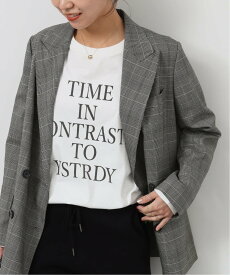 JOURNAL STANDARD relume 《追加2》TIME INロゴロングT ジャーナル スタンダード レリューム トップス カットソー・Tシャツ ホワイト【送料無料】