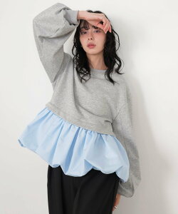 LIAN �o���[���y�v�����X�E�F�b�g ���A�� �g�b�v�X �X�E�F�b�g�E�g���[�i�[ �O���[ �u���b�N�y���������z