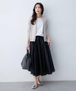 フロントプリーツスカート