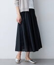 フロントプリーツスカート