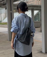 ear PAPILLONNER 《本革》2WAYレザーショルダーバッグ イア パピヨネ バッグ ショルダーバッグ ブラック…