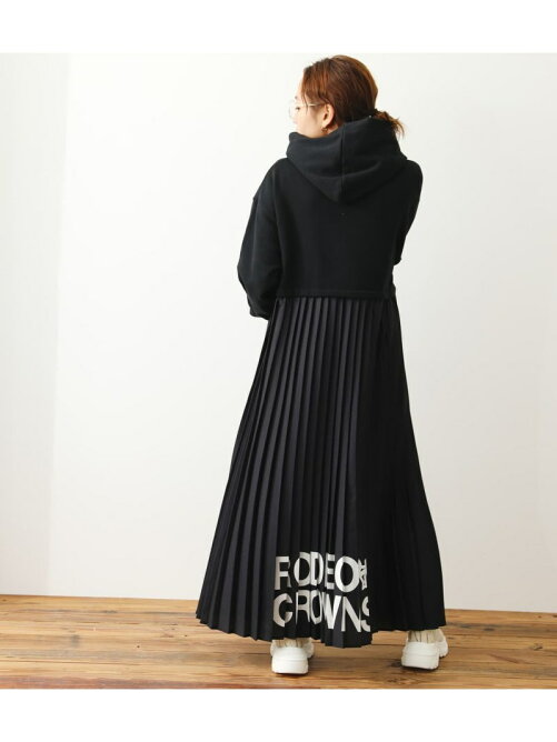 Rodeo Crowns Wide Bowl バックプリーツ パーカーマキシワンピース Rakuten Fashion 楽天ファッション 旧楽天ブランドアベニュー Cg6924