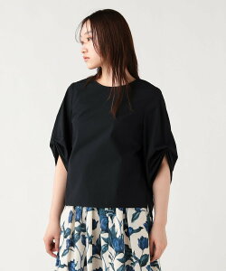 BEAMS HEART WOMEN ���{�����[�� �u���E�X 26SS �E�H�b�V���u�� ���ꂢ�� �r�[���X �n�[�g �g�b�v�X �V���c�E�u���E�X �l�C�r�[ �z���C�g�y���������z