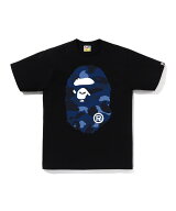 A BATHING APE COLOR CAMO BIG APE HEAD TEE ア ベイシング エイプ トップス カットソー・Tシャツ ブラッ…