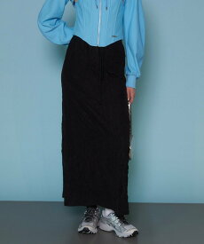 MAISON SPECIAL Washer Pleats Maxi Skirt メゾンスペシャル スカート ロング・マキシスカート ブラック ホワイト ピンク【送料無料】