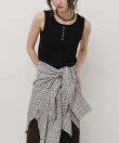 『接触冷感』UVケアチェックルーズシャツ