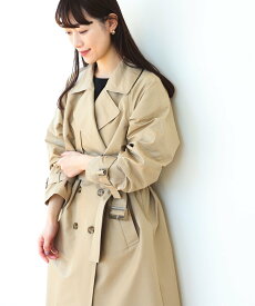 Demi-Luxe BEAMS Demi-Luxe BEAMS / ライト トレンチコート 24SS 春アウター デミルクス ビームス ジャケット・アウター その他のジャケット・アウター ベージュ【送料無料】