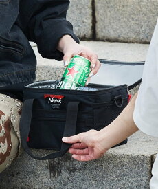 NANGA 別注 SOFT COOLER 5L フリークスストア インテリア・生活雑貨 収納用品・棚・ラック グレー ブラック