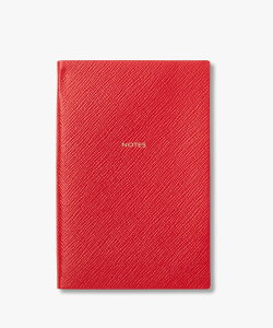 SMYTHSON Pastegrain Chelsea Notes スマイソン 文房具 手帳・メモ帳 レッド【送料無料】