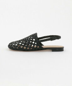 【SALE／70%OFF】ODETTE E ODILE オブリークメッシュバックベルト フラット10↑ ユナイテッドアローズ アウトレット シューズ・靴 パンプス ワインレッド ブラック【送料無料】