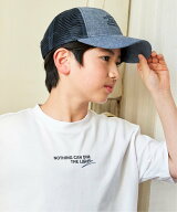 【SALE／30%OFF】ikka リネンライク刺繍ロゴメッシュキャップ イッカ ファッション雑貨 その他のファッシ…