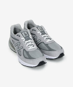 Bshop New Balance �b U990 V4 GREY MEN �r�V���b�v �V���[�Y�E�C �X�j�[�J�[ �O���[�y���������z