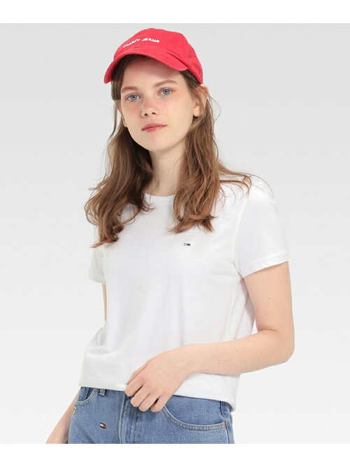 Tommy Hilfiger Tommy Hilfiger トミーヒルフィガー ベーシッククルーネックｔシャツ 無地 Tee カットソー 半袖 Tシャツ レディース Rakuten Fashion 楽天ファッション 旧楽天ブランドアベニュー T126