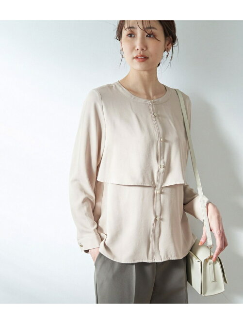 Rope Picnic ラッフル前あきブラウス Rakuten Fashion 楽天ファッション 旧楽天ブランドアベニュー Cf3927