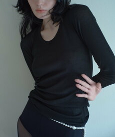 IRIS47 IRIS 47/ comfy long tops/コンフィー ロング トップス dress28 セットアップセブン トップス カットソー・Tシャツ ホワイト ブラック グリーン【送料無料】