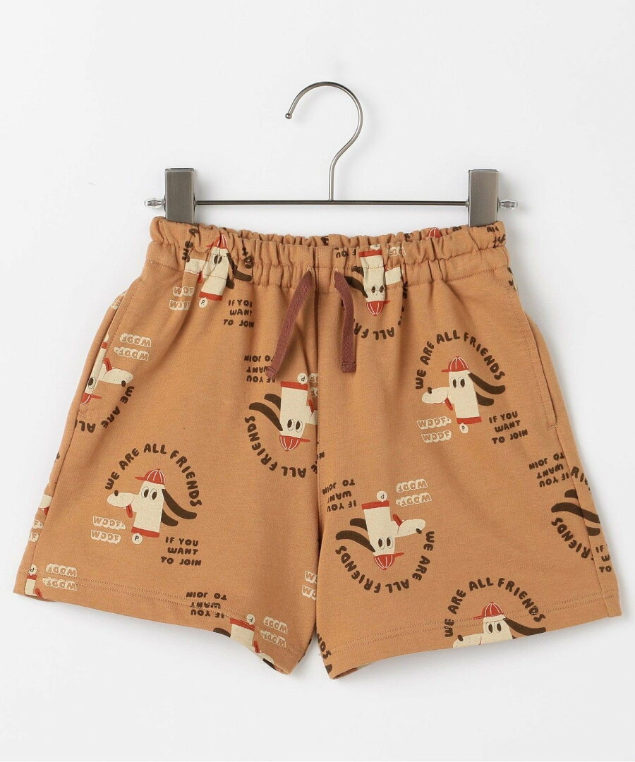 【SALE/20%OFF】p.premier イロチ買いしたい総柄イージーハーフパンツ エフオーオンラインストア パンツ その他のパンツ ブラウン カーキグリーン グレー ベージュ レッド - メイン画像 9