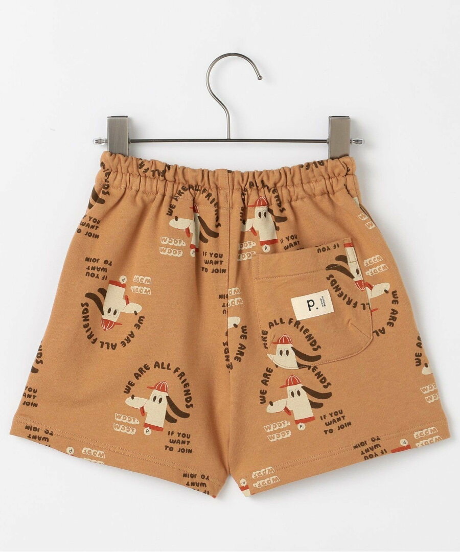 【SALE/20%OFF】p.premier イロチ買いしたい総柄イージーハーフパンツ エフオーオンラインストア パンツ その他のパンツ ブラウン カーキグリーン グレー ベージュ レッド - メイン画像 15