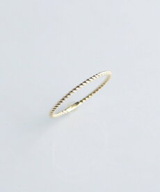 anq. 「anqanq.」K10 plain rope リング クークロワッサン アクセサリー・腕時計 リング・指輪 ゴールド【送料無料】