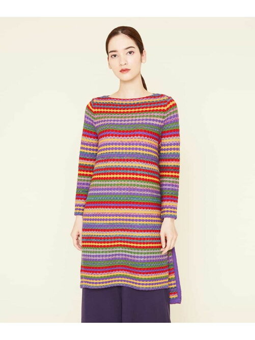 Sybilla マルチカラーニットチュニック Rakuten Fashion 楽天ファッション 旧楽天ブランドアベニュー Br1928