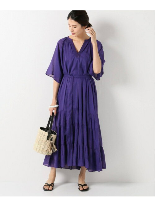 Iena Ne Quittez Pas ヌキテパ コットンボイルティアードワンピース Rakuten Fashion 楽天ファッション 旧楽天ブランドアベニュー Cz9929