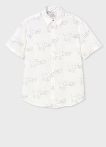 PS Paul Smith Drawn by Paul Dog �����V���c �|�[���E�X�~�X �g�b�v�X �V���c�E�u���E�X �z���C�g�y���������z