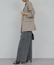 ジャージーノーカラージャケット