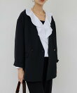 ジャージーノーカラージャケット