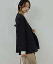 ジャージーノーカラージャケット