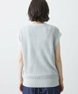 【洗える】ペーパー混ニットベスト