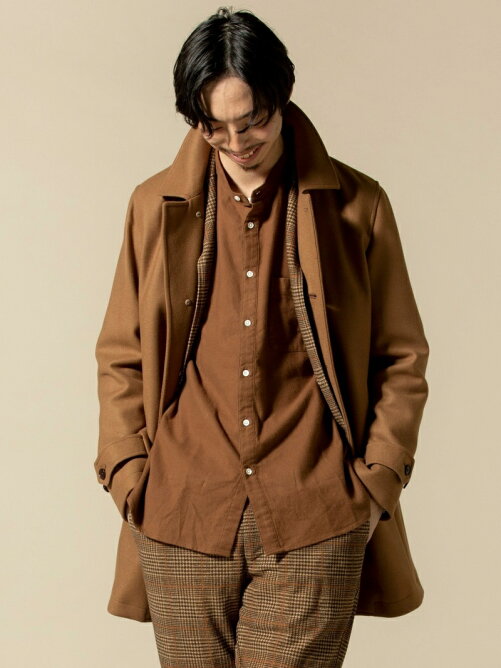 Ships Sc スーパー140 S100 Woolメルトンシングルロングピーコート Rakuten Fashion 楽天ファッション 旧楽天ブランドアベニュー V53929