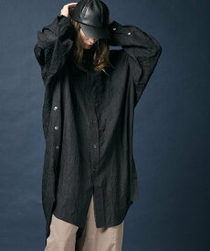 MAISON SPECIAL 【LIMITED EDITION】Prime-Over Maxi Shirt Coat メゾンスペシャル トップス シャツ・ブラウス グレー ブラック ホワイト ブルー ベージュ ブラウン【送料無料】