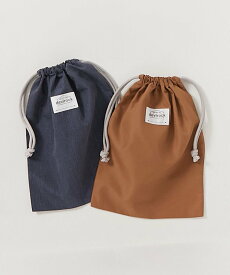 devirock 2枚セット 速乾 シワになりにくい バケット型巾着 中サイズ 子供服 キッズ 26SS デビロック 財布・ポーチ・ケース ポーチ ベージュ ブルー ネイビー グリーン