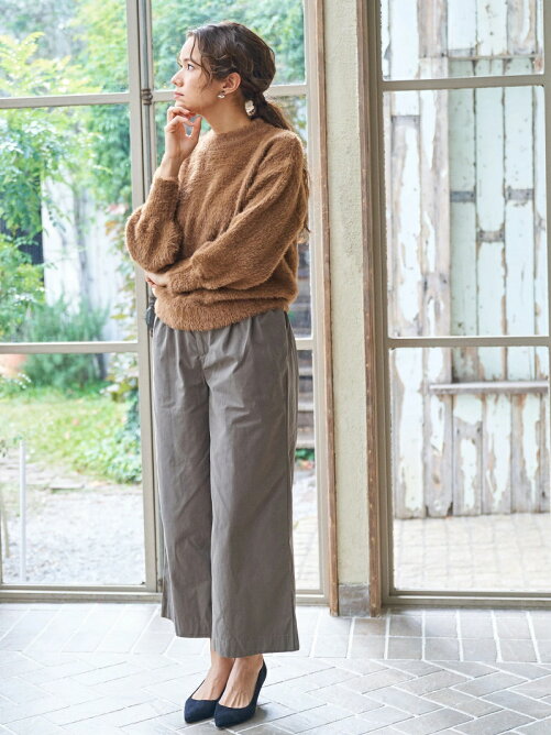 Earth Music Ecology 宮崎あおい着用 マットシャギーニットプルオーバー Rakuten Fashion 楽天ファッション 旧楽天ブランドアベニュー P