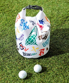 BEAMS GOLF 【熱中症対策/ひんやりグッズ/暑さ対策/クール】マルチロゴ アイスバッグ ゴルフ アウトドア 屋外 ビームス ゴルフ スポーツ・アウトドア用品 ゴルフグッズ グリーン ホワイト ネイビー【送料無料】