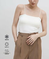 【SALE／20%OFF】SELECT MOCA 【ひんやり接触冷感】カップ付きドライタッチベアキャミソール セレクトモ…
