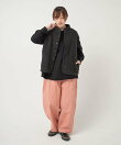 V0177 Wフリースのふんわりベスト