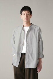 MHL. WORKWEAR STRIPE COTTON SHIRTING マーガレット・ハウエル トップス シャツ・ブラウス ベージュ【送料無料】