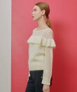 【LOULOU WILLOUGHBY】モヘヤラッフルプルオーバー