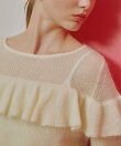 【LOULOU WILLOUGHBY】モヘヤラッフルプルオーバー