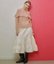 【LOULOU WILLOUGHBY】モヘヤラッフルプルオーバー
