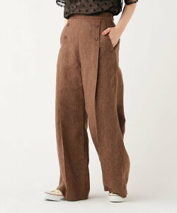 BEAMS HEART WOMEN �}���� �^�b�N ���C�h �p���c �r�[���X �n�[�g �p���c ���̑��̃p���c �u���E�� �z���C�g �O���[�y���������z