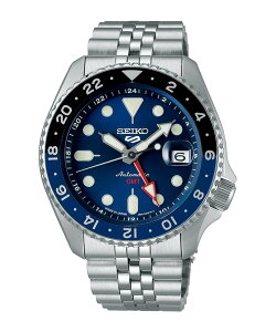 HIROB SEIKO 5 SPORTS SBSC003 Navy / GMT �q���u �A�N�Z�T���[�E�r���v �r���v�y���������z
