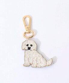 NOLLEY'S 【CITRUS/ シトラス】ワンコチャーム ノーリーズ ファッション雑貨 チャーム・キーチェーン グレー ブラウン ブラック ホワイト【送料無料】