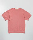 1PIU1UGUALE3 RELAX ロゴ刺繍ピグメントスウェットTシャツ