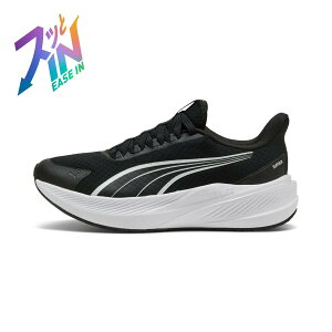 PUMA �L�b�Y �_�b�V���[ ���C�g �C�[�Y�C�� �X�j�[�J�[ 22-24.5cm Dasher Lite SLIPTECHTM Jr �v�[�} �V���[�Y�E�C �X�j�[�J�[ �u���b�N�y���������z