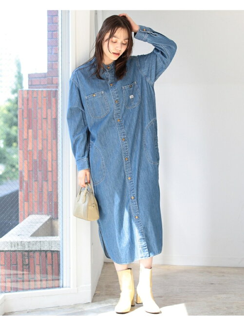 B Ming Life Store By Beams Lee B Ming By Beams 別注 デニム シャツ ワンピース 21aw Rakuten Fashion 楽天ファッション 旧楽天ブランドアベニュー Dj1933