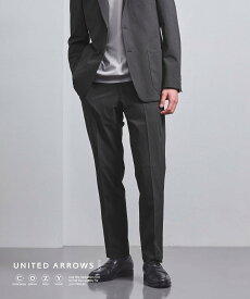 UNITED ARROWS ドビー トラベル ノープリーツパンツ COZY -ウォッシャブル・2WAYストレッチ・撥水- ユナイテッドアローズ スーツ・フォーマル スーツパンツ グレー【送料無料】